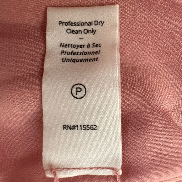 Cinq a Sept Pascale Silk Top Floral Pink Elastic Cuff Front Hem Tie - Picture 8 of 9